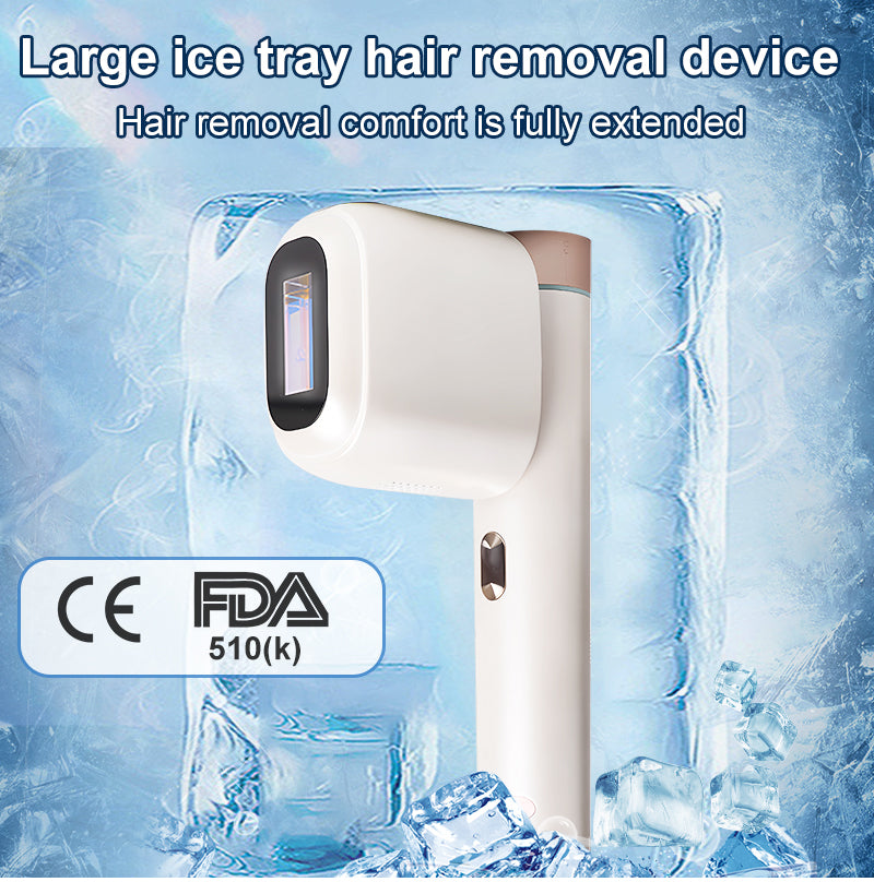 Aolemon 330° Rotation Head IPL Laser Hair Remover - Painless Six Heads Permanent Hair Reduction Salon-Quality