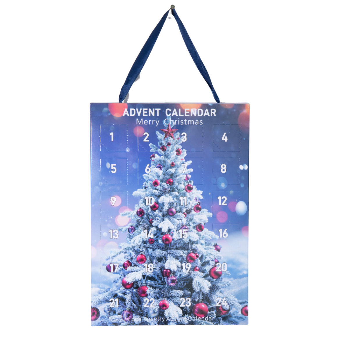 Christmas Gifts for Her – Jewellery Advent Calendar Countdown Necklace Earrings Bracelets and Rings Women