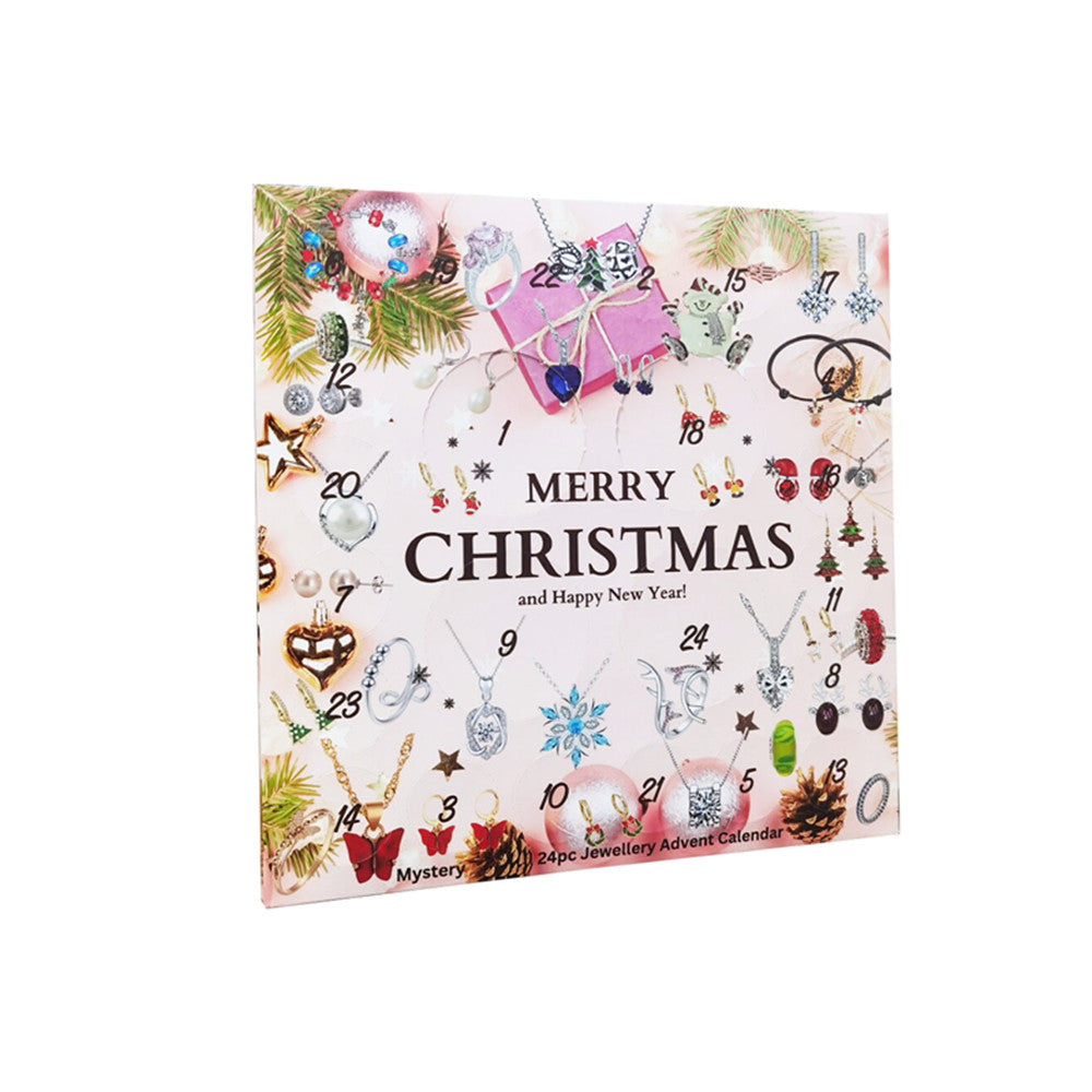 ๐ Create Magical Moments: 24-Window Empty Advent Calendar Box with Mold Set ๐