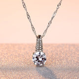 Silver Tone Plated Necklace, Ring and Earrings Tri-set