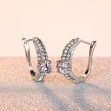 Silver Tone Plated Necklace, Ring and Earrings Tri-set