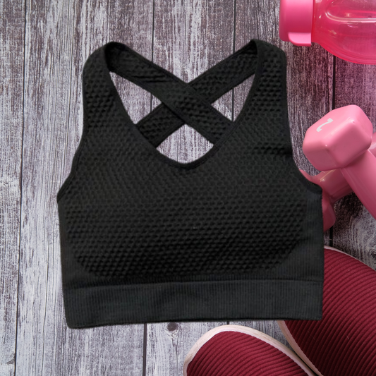 Yoga Gym Sport Women Fitness Bra Top Legging in Black Small Large Extra Large