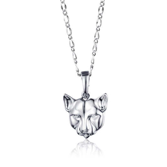 Stronger Than You Think Necklace with Cat Theme