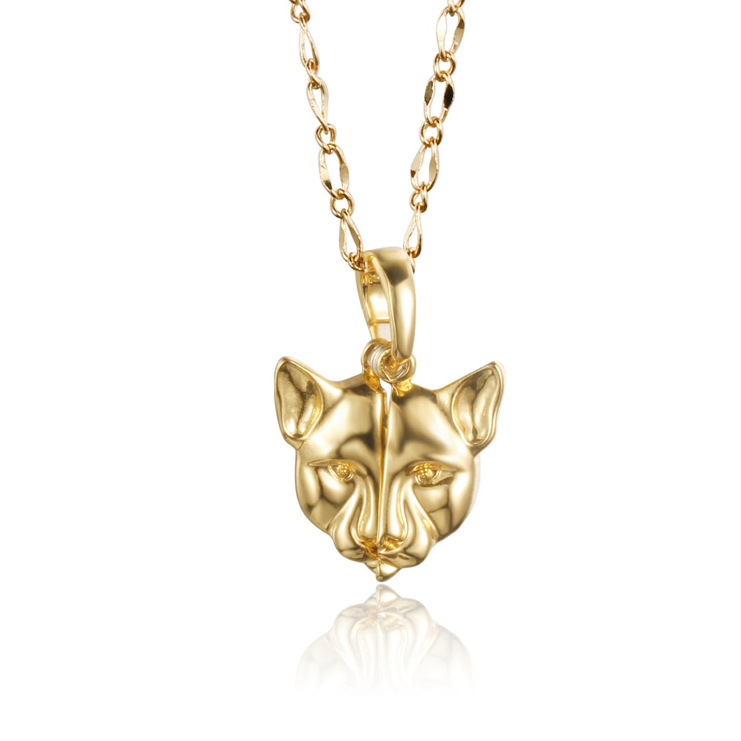 Engraved Pendant Necklace with an Animal Theme