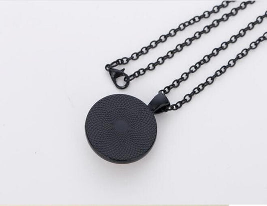 Black chain Pegasus Necklace