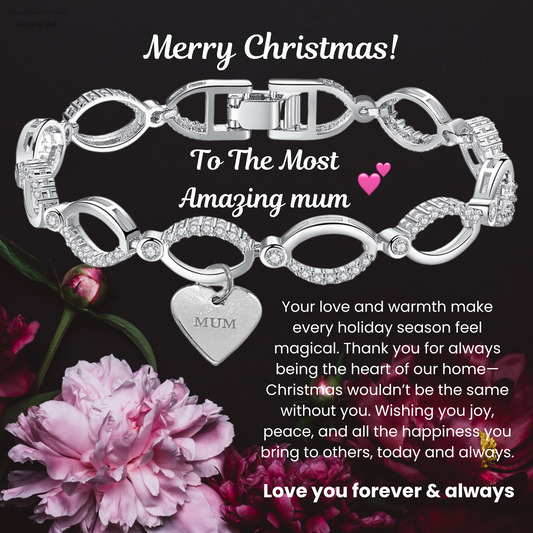Multi-Link Infinity Mum Bracelet with Message Card