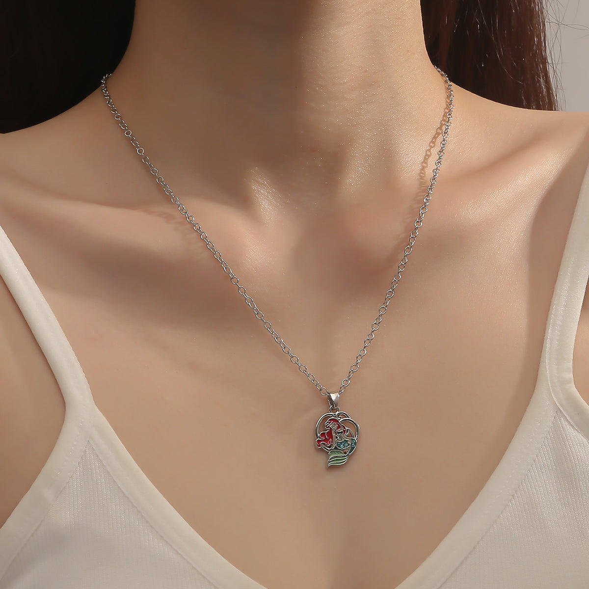 The Little Mermaid Ariel Pendant Necklace
