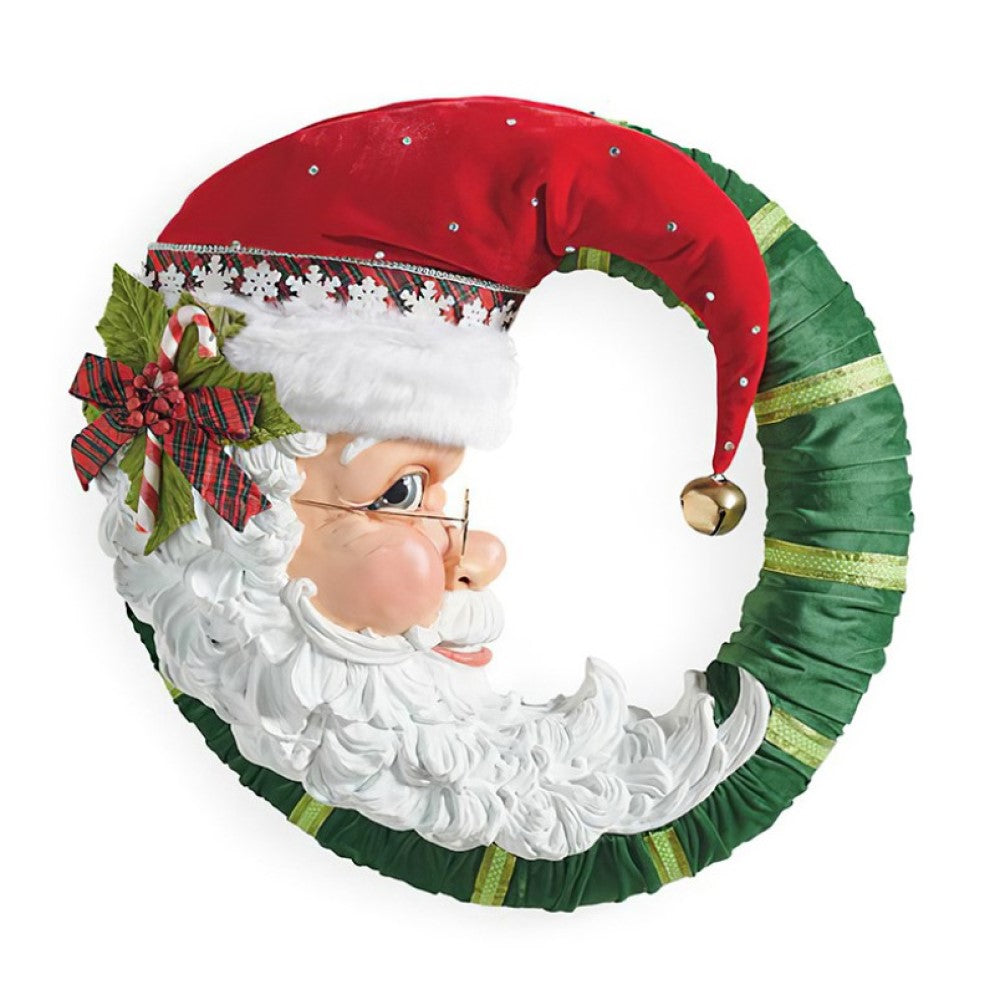 2pcs/Pack Christmas 3D Window Stickers – Santa & Snowman Holiday Decorations for Home or Shop