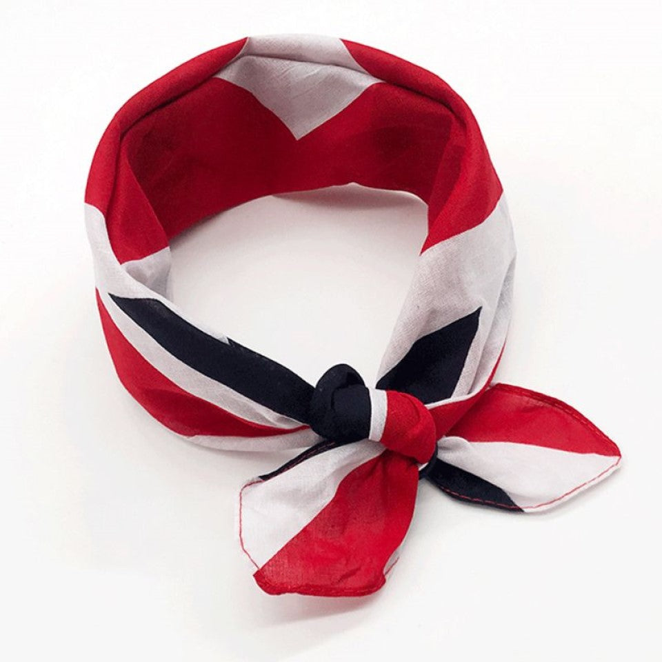 100pc Union Jack Flag Bandanna Flag Scar Banner Queen's Platinum Jubilee