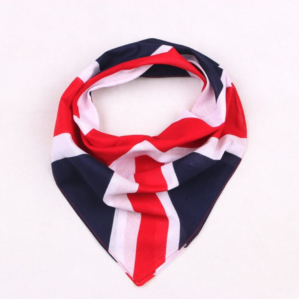 100pc Union Jack Flag Bandanna Flag Scar Banner Queen's Platinum Jubilee