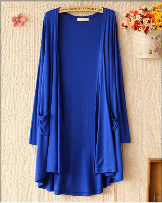 20pc_Lightweight Open Front Cardigan for Women