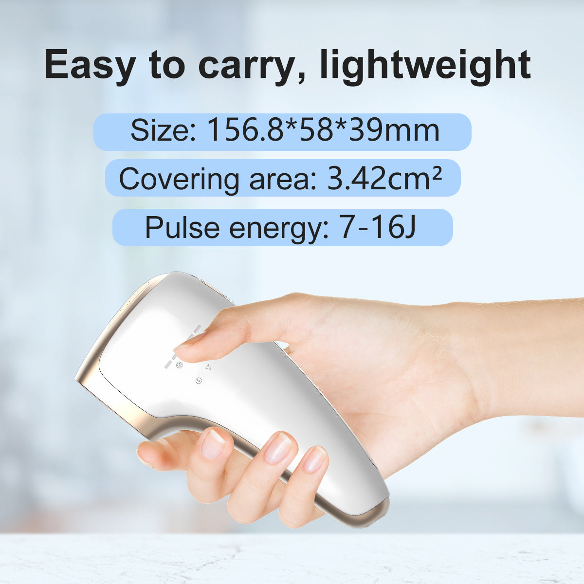 Aolemon Multi Mode IPL Laser Hair Remover - At-Home Permanent Hair Reduction