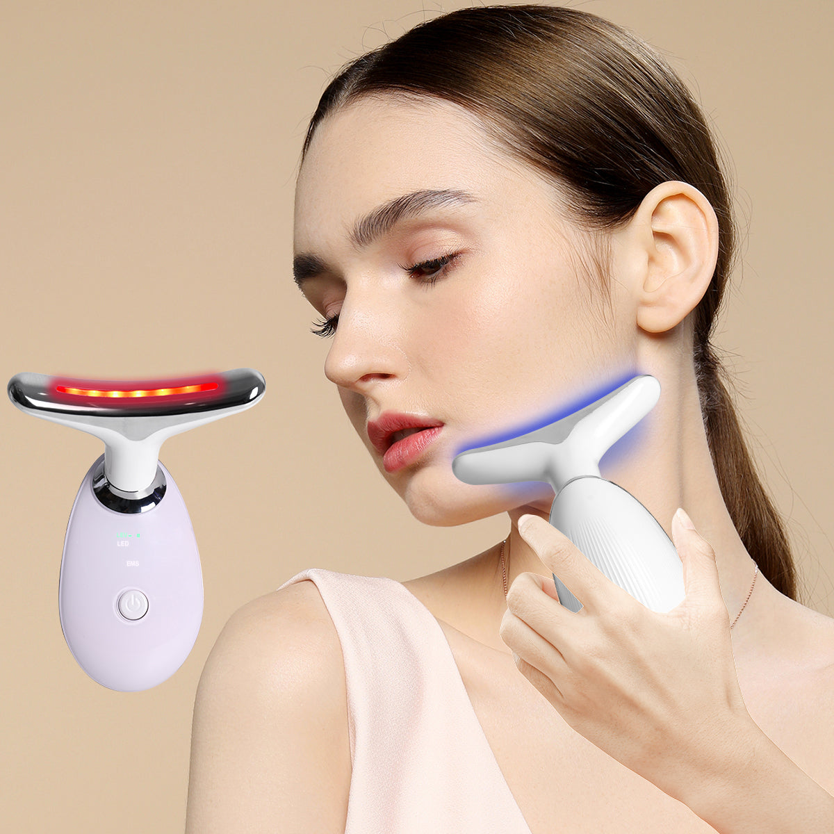 Aolemon Face & Neck Lifting Massager - At-Home Skin Tightening & Anti-Aging Device