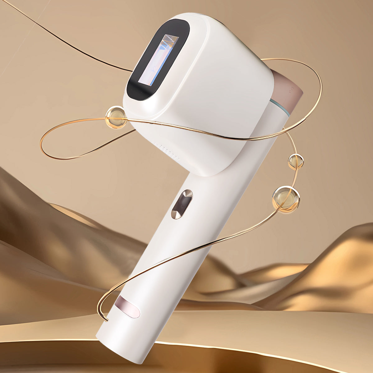 Aolemon 330° Rotation Head IPL Laser Hair Remover - Painless Six Heads Permanent Hair Reduction Salon-Quality