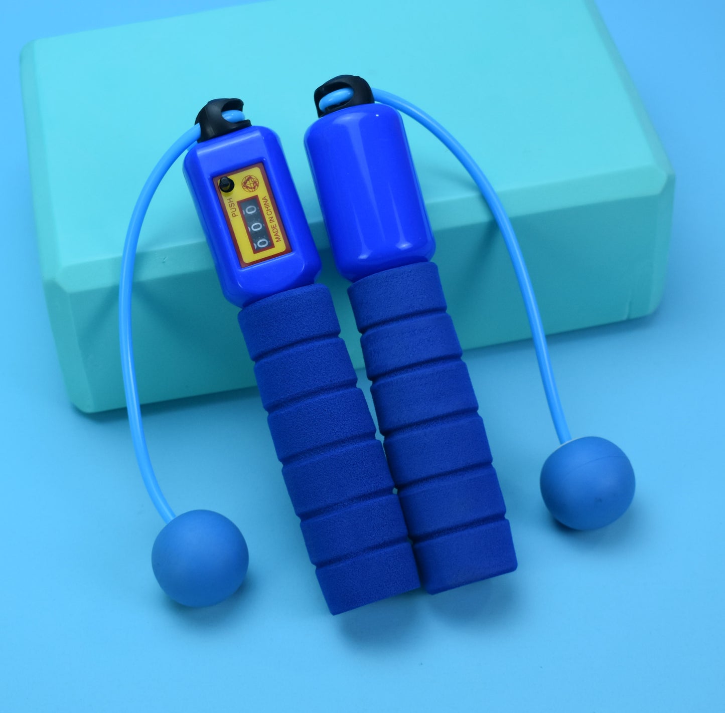Cordless Auto-Counting 2-way Interchangeable Skipping Rope