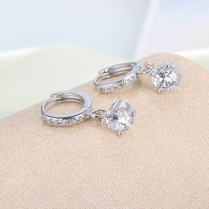 Premium Crystal Drop Earrings