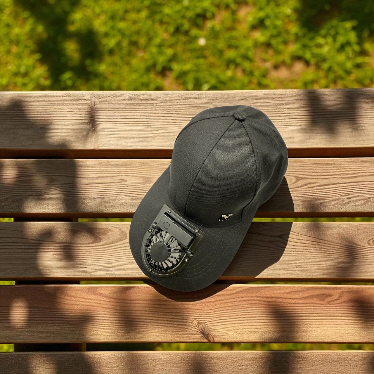 Sun Hat with Cooling Fan Baseball Cap Breathable USB Rechargeable