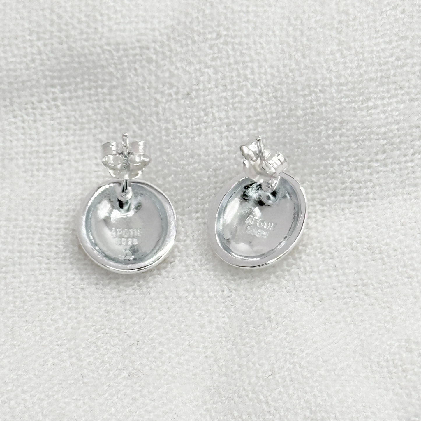 S925 Sterling Silver Golden Ridge Necklace & Earrings Jewellery Set