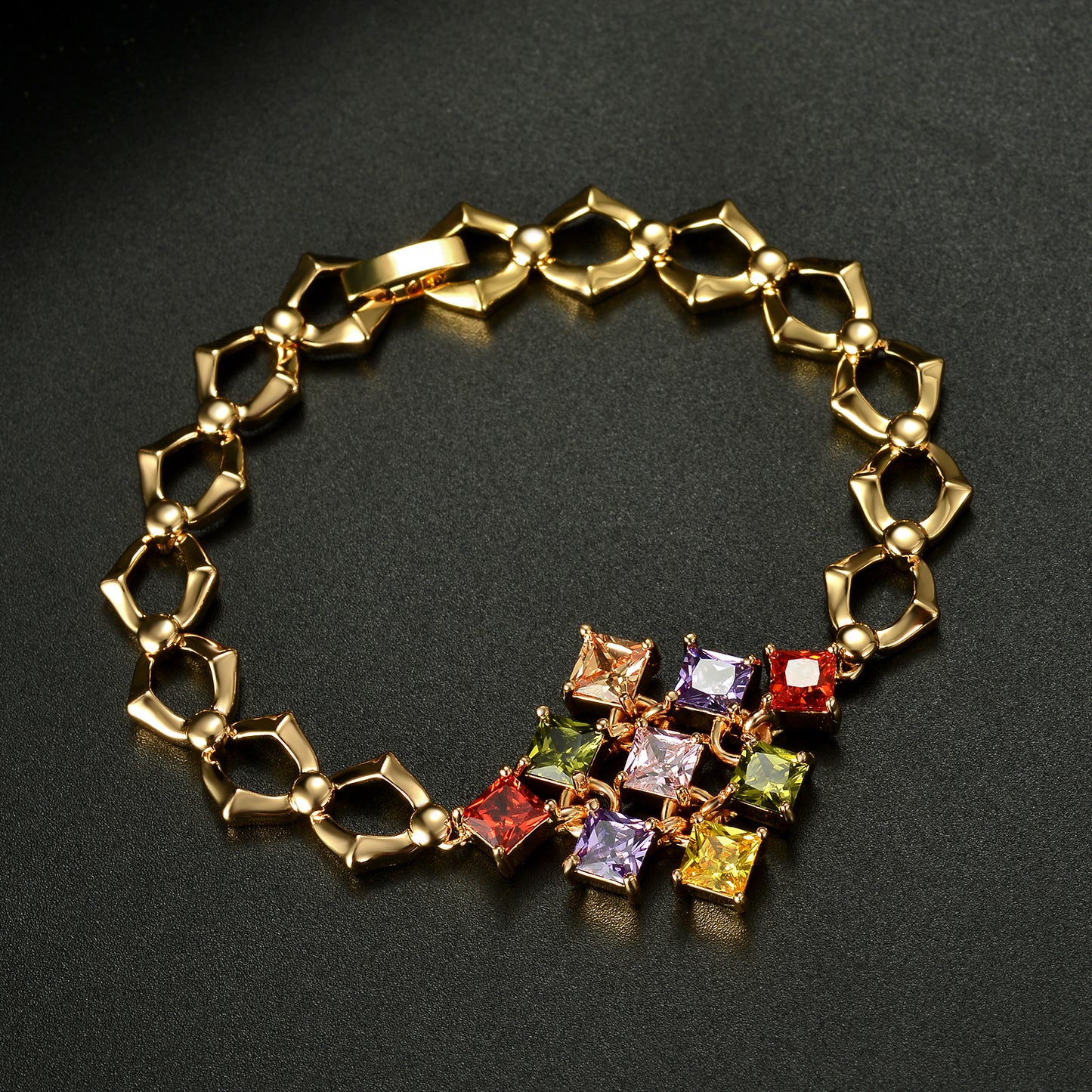 Infinity Love Forever Bracelet With Rose Gold Plating