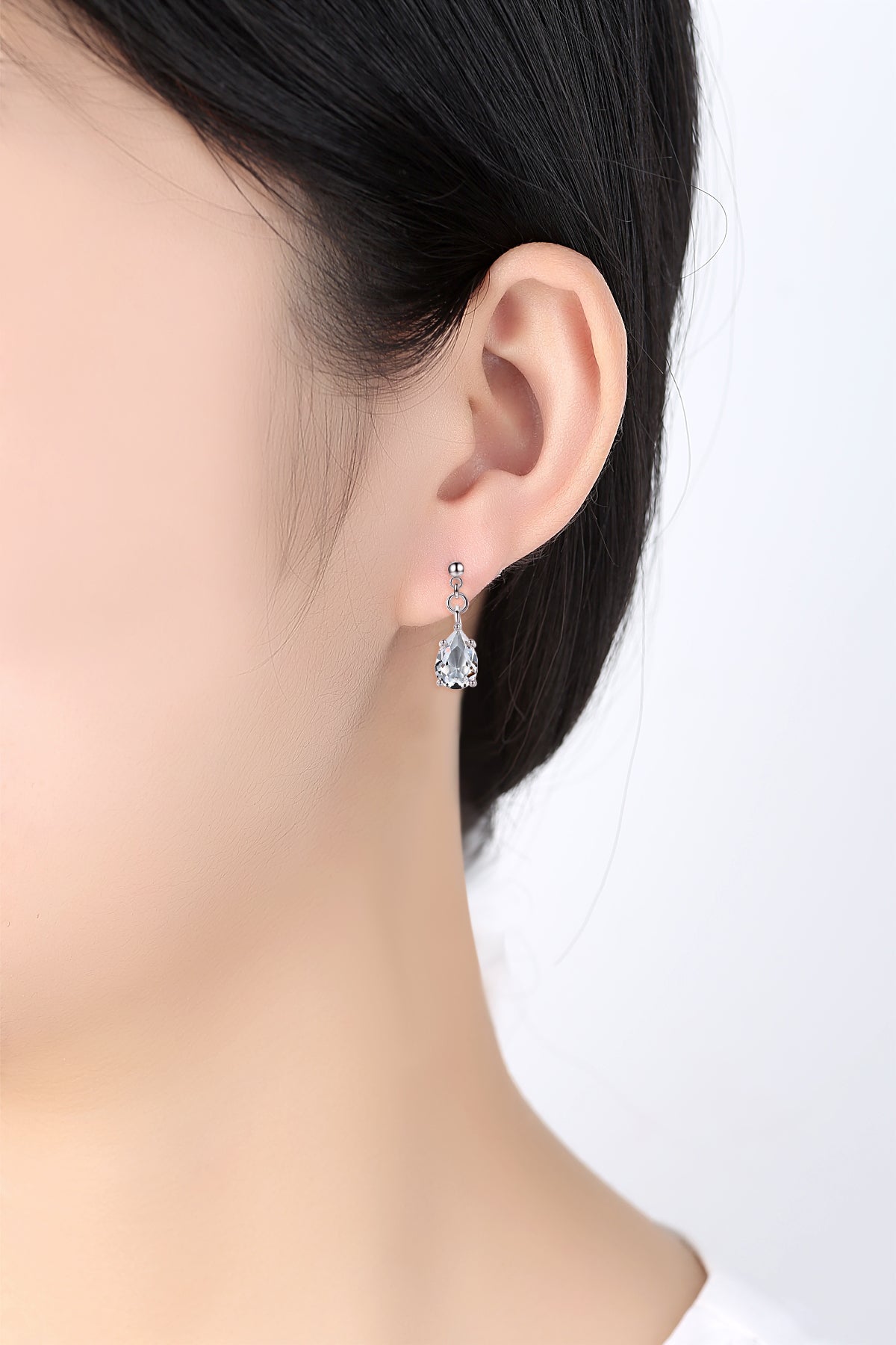 Tear Drop Earrings Made with Premium Crystals