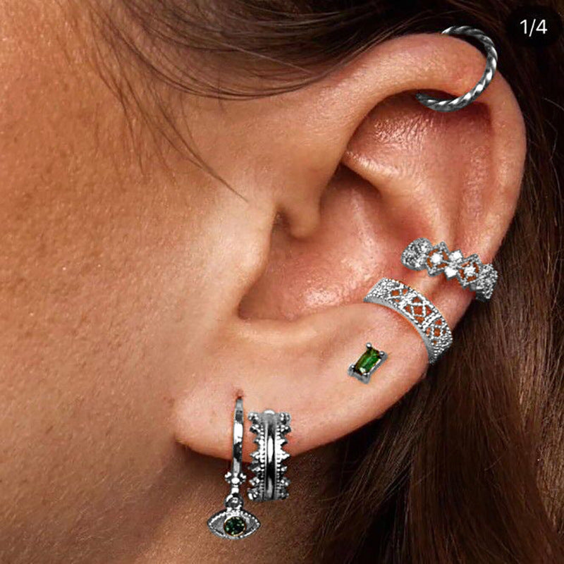 6pcs – Earring Set for Multiple Piercings