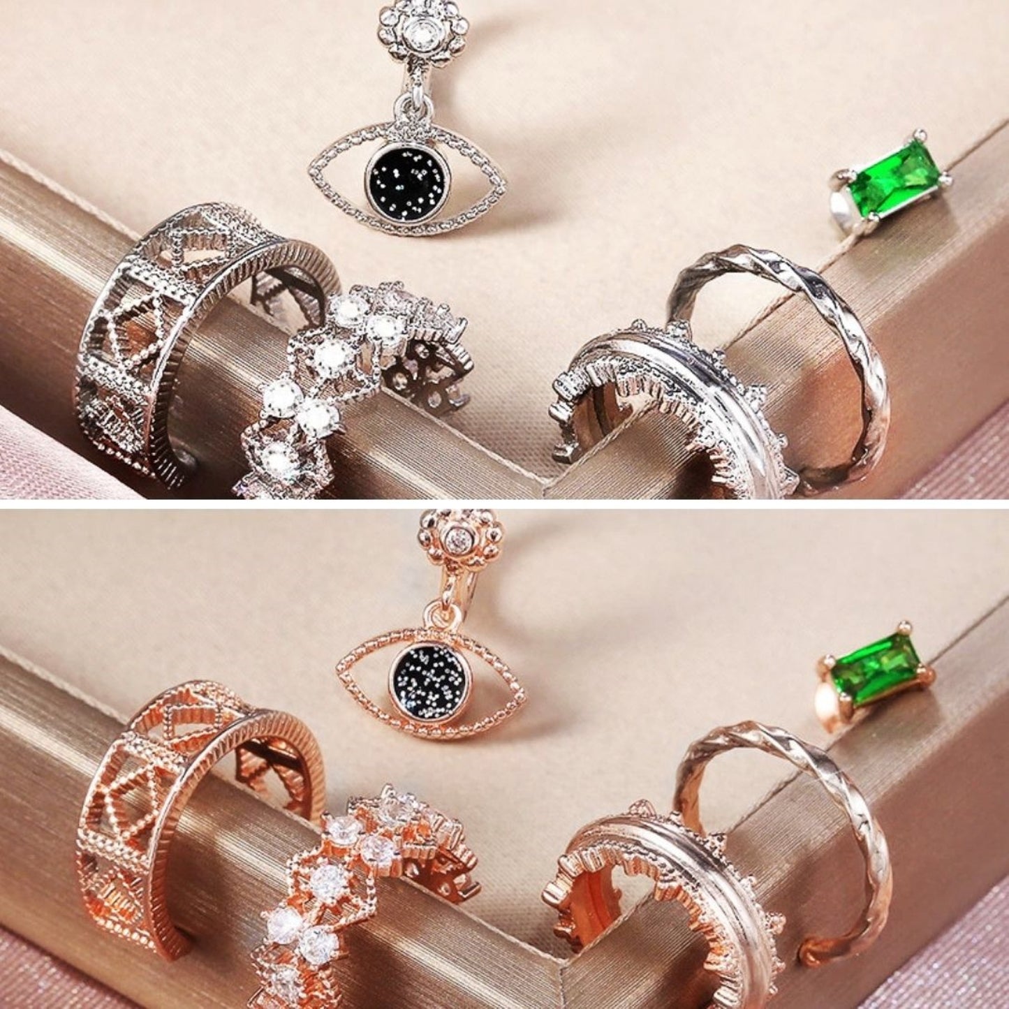 6pcs – Earring Set for Multiple Piercings