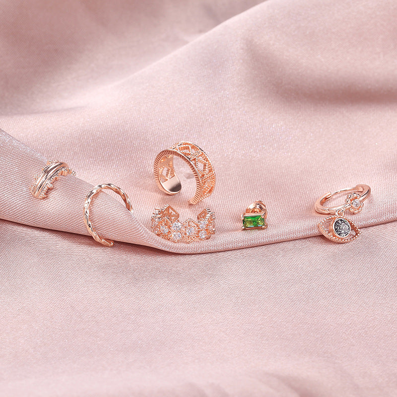 6pcs – Earring Set for Multiple Piercings