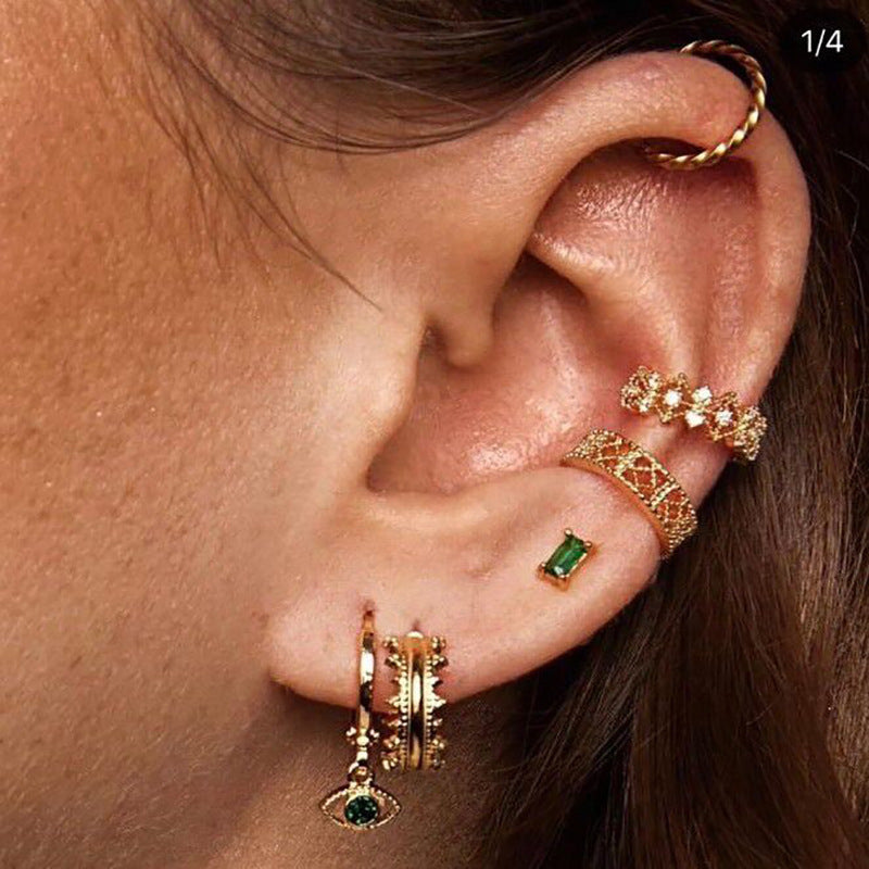 6pcs – Earring Set for Multiple Piercings