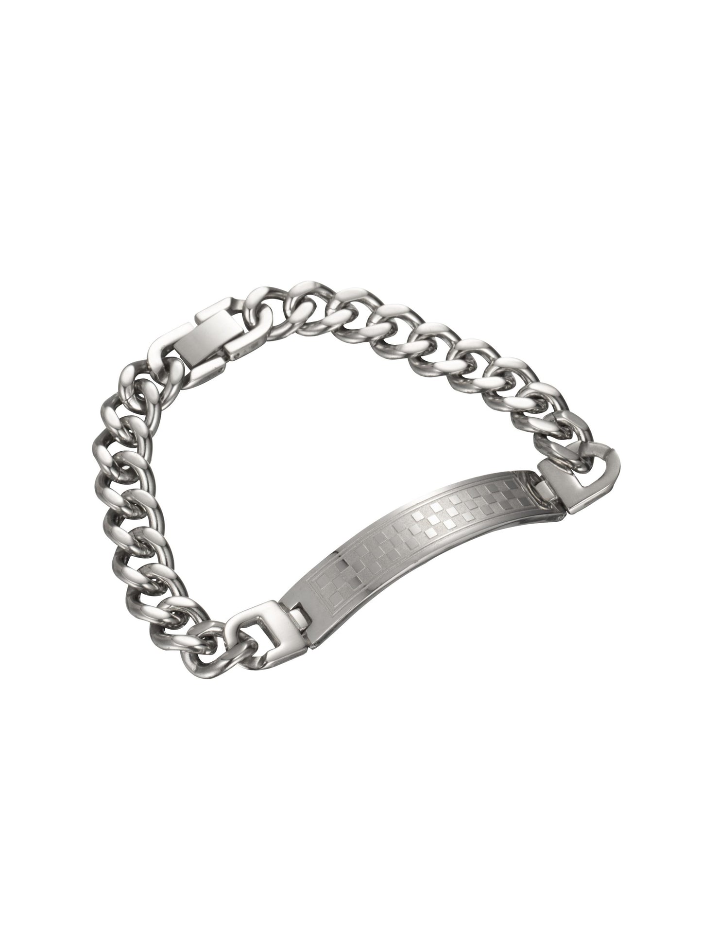 Men Stainless Steel Square Bracelet