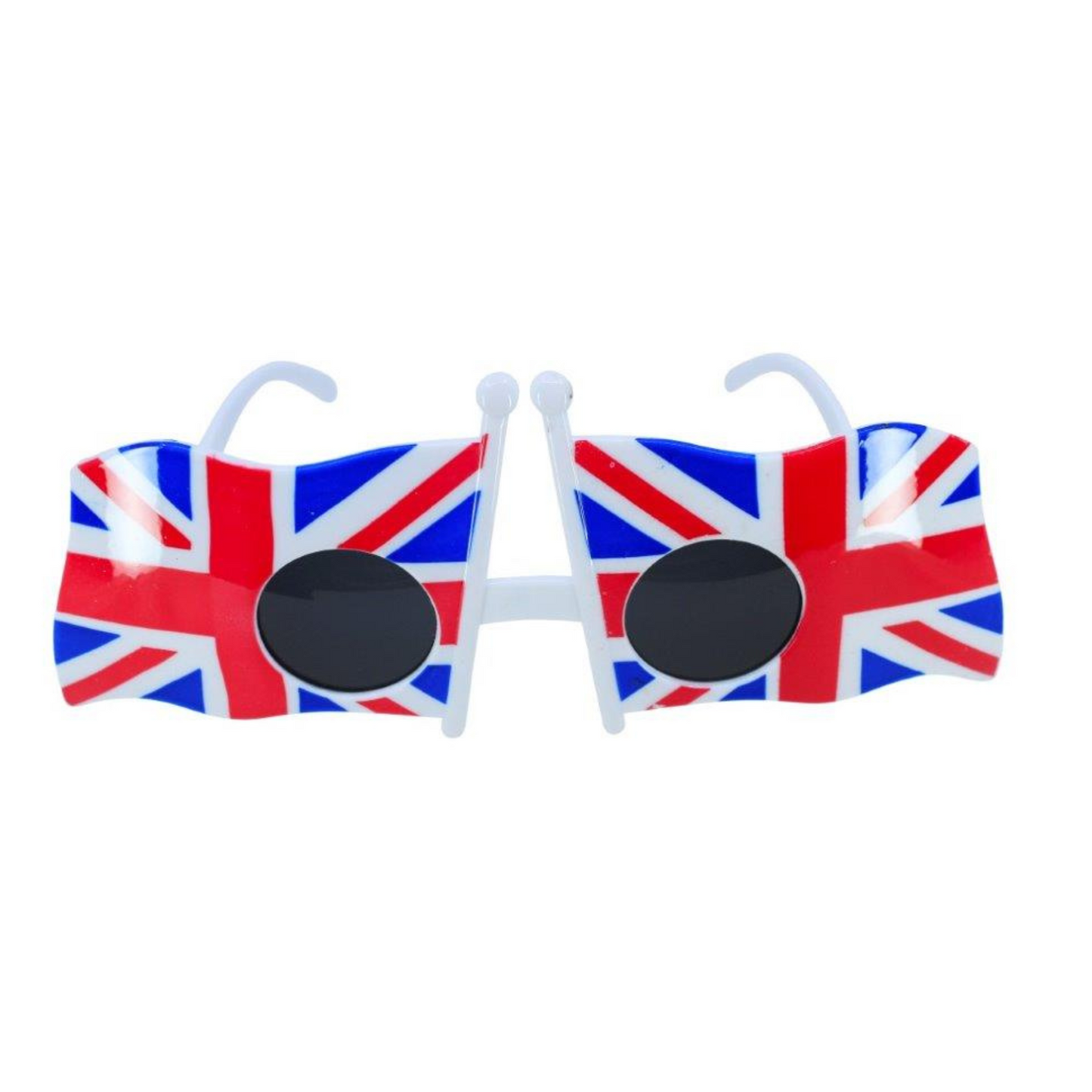 Dual Union Jack Flag Novelty Sunglasses for Platinum Jubilee