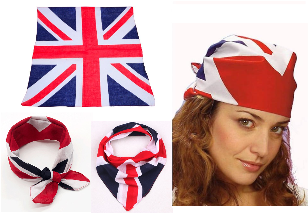 Union Jack Flag Bandana