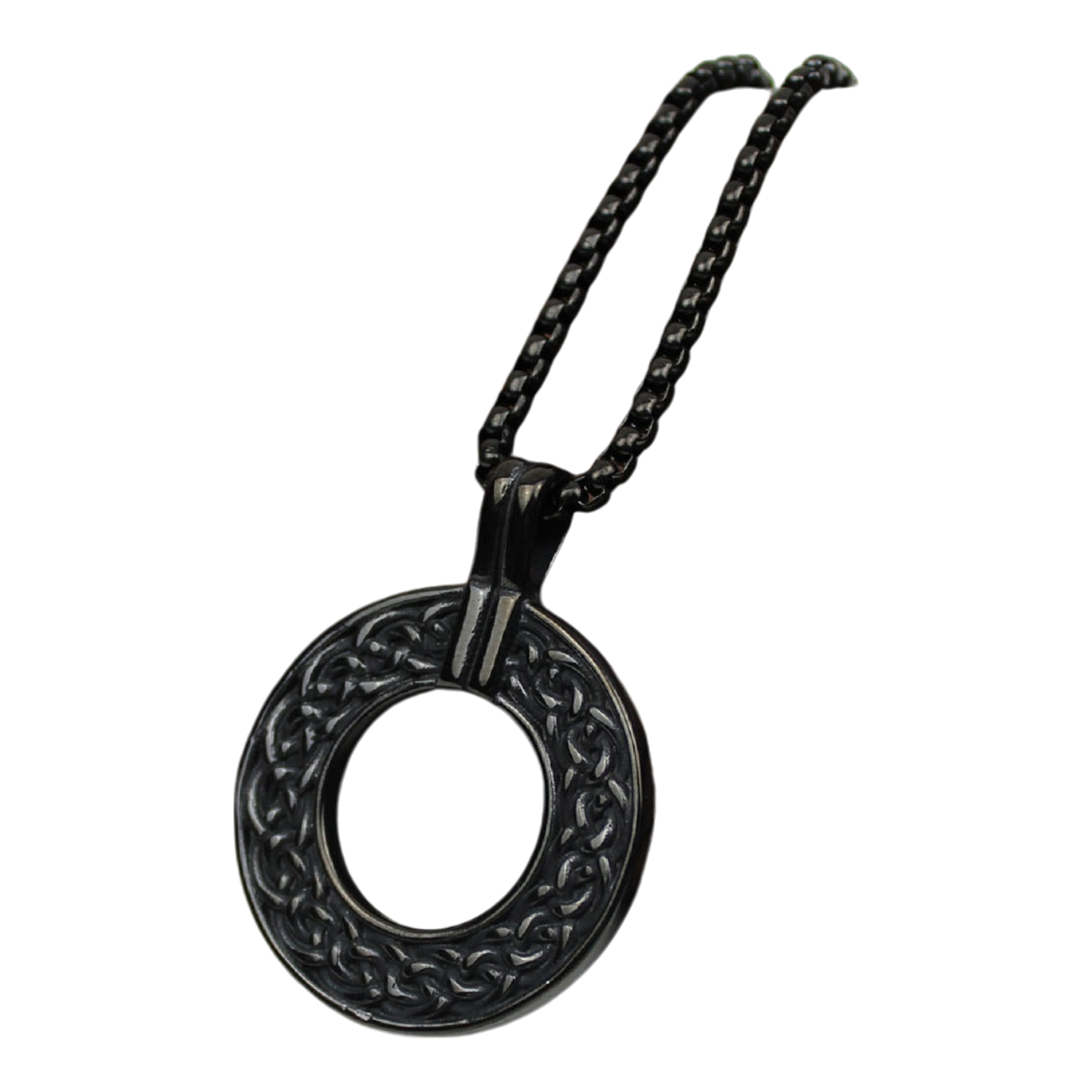 Men's Celtic Compass Wolf Goat Dragon Eagle Stainless Steel Pendant Necklaces