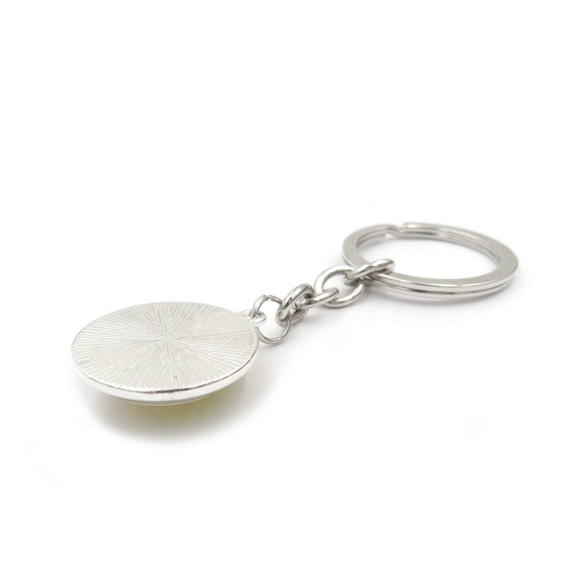Wicked Inspired Magical Witch Spinning Keychain Key Ring