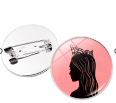 Wicked Witch Inspired Elphaba & Glinda Friendship Pin 2pcs