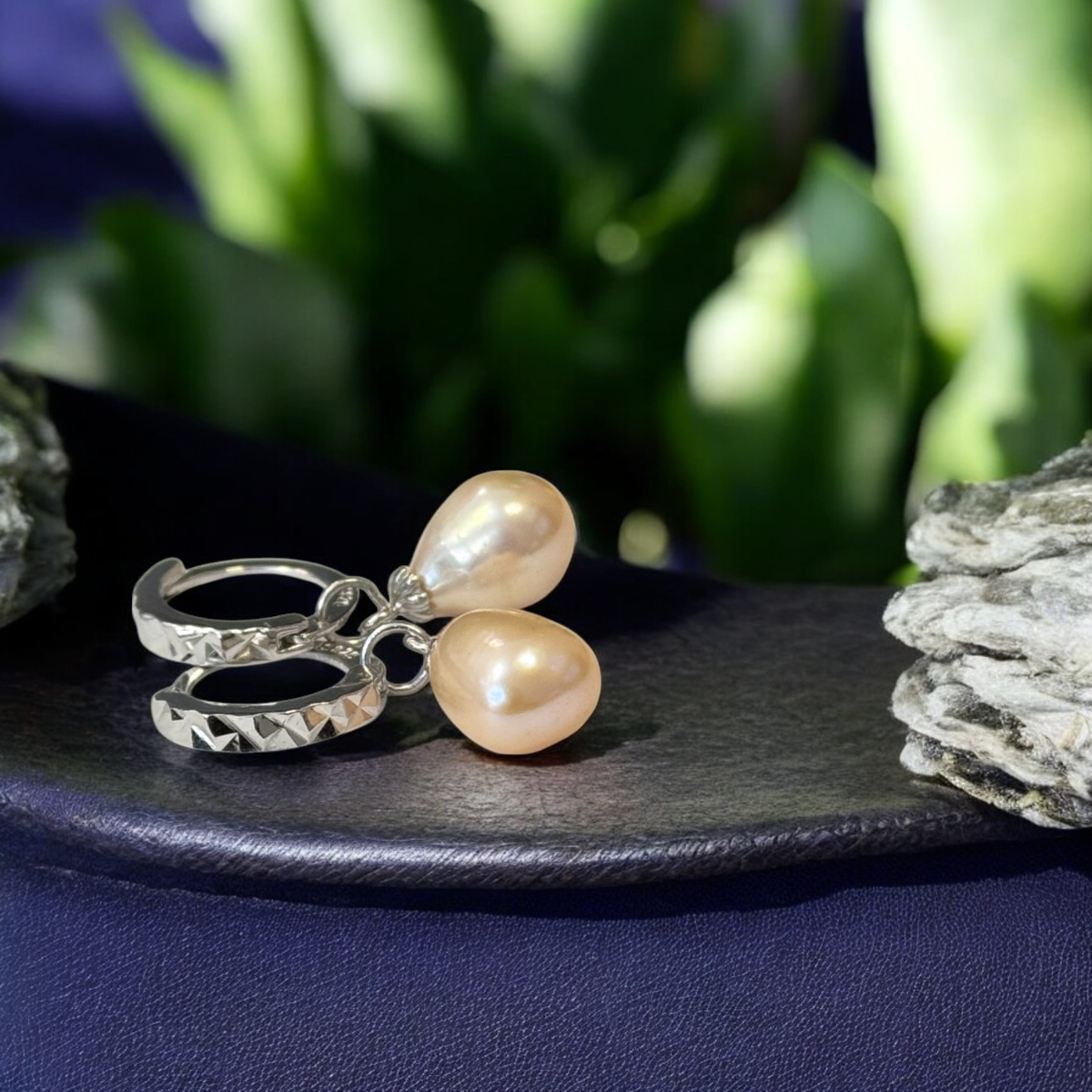 Sterling Silver Freshwater Pearl Drop Earrings
