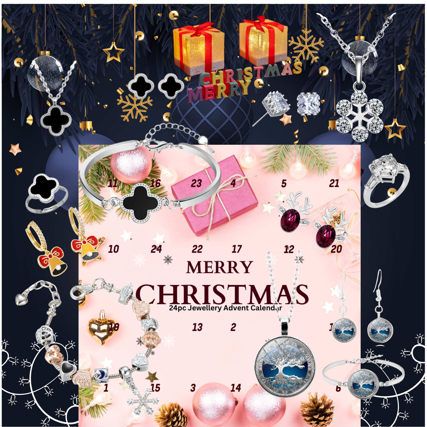 🎄 The Ultimate Jewellery Advent Calendar – A Magical Countdown to Christmas! ✨