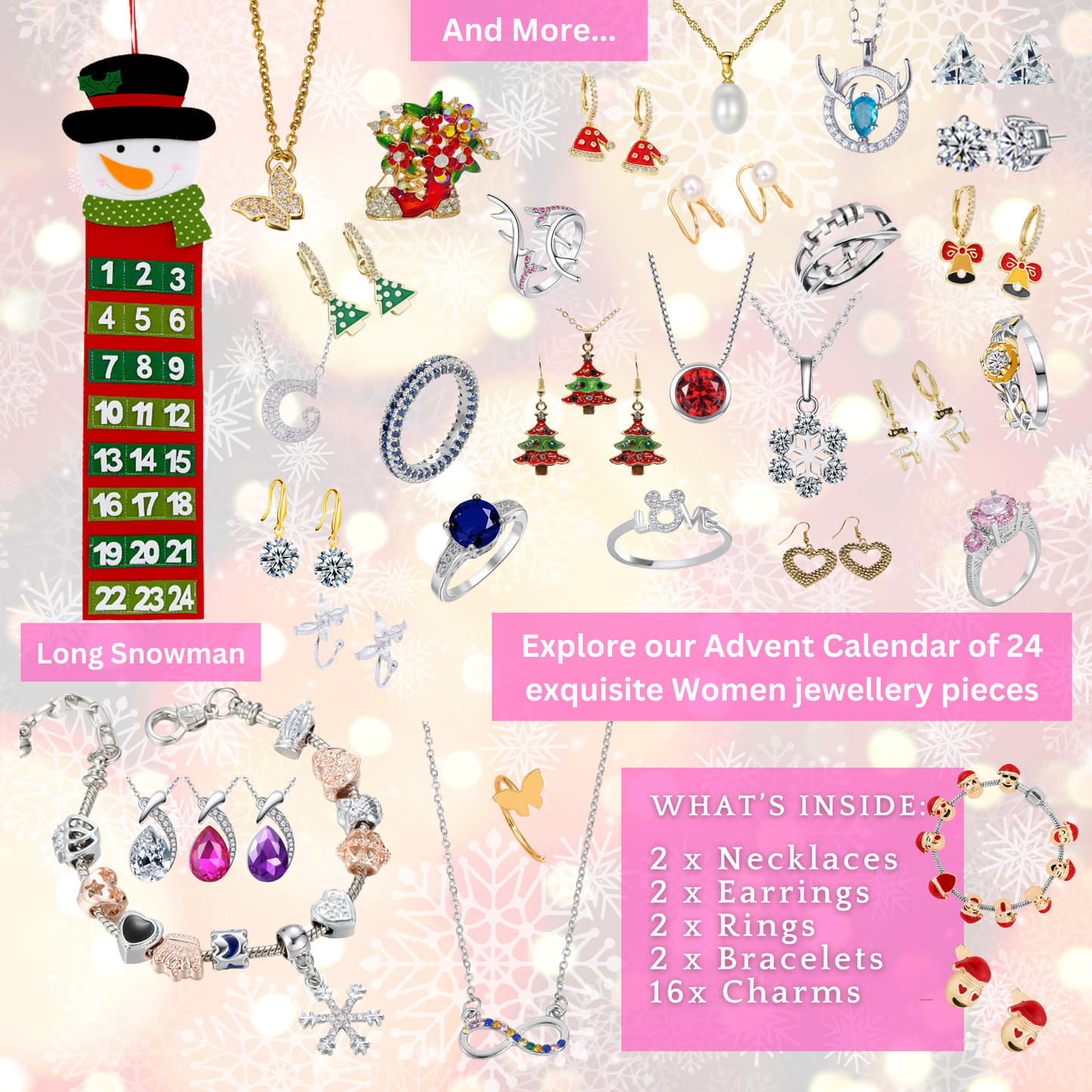 ✨ 24 Days of Sparkling Surprises – The Ultimate Jewellery Advent Calendar for 2024! 🎁