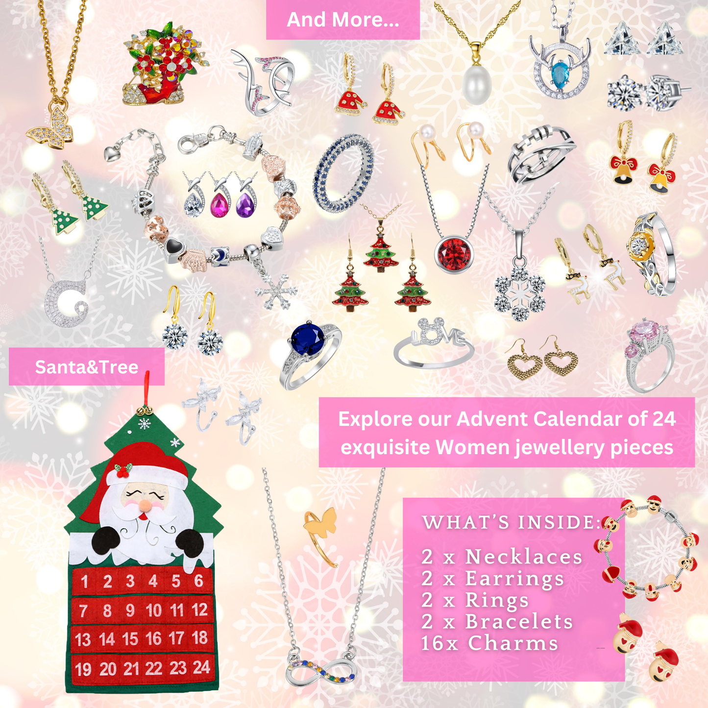 ✨ 24 Days of Sparkling Surprises – The Ultimate Jewellery Advent Calendar for 2024! 🎁