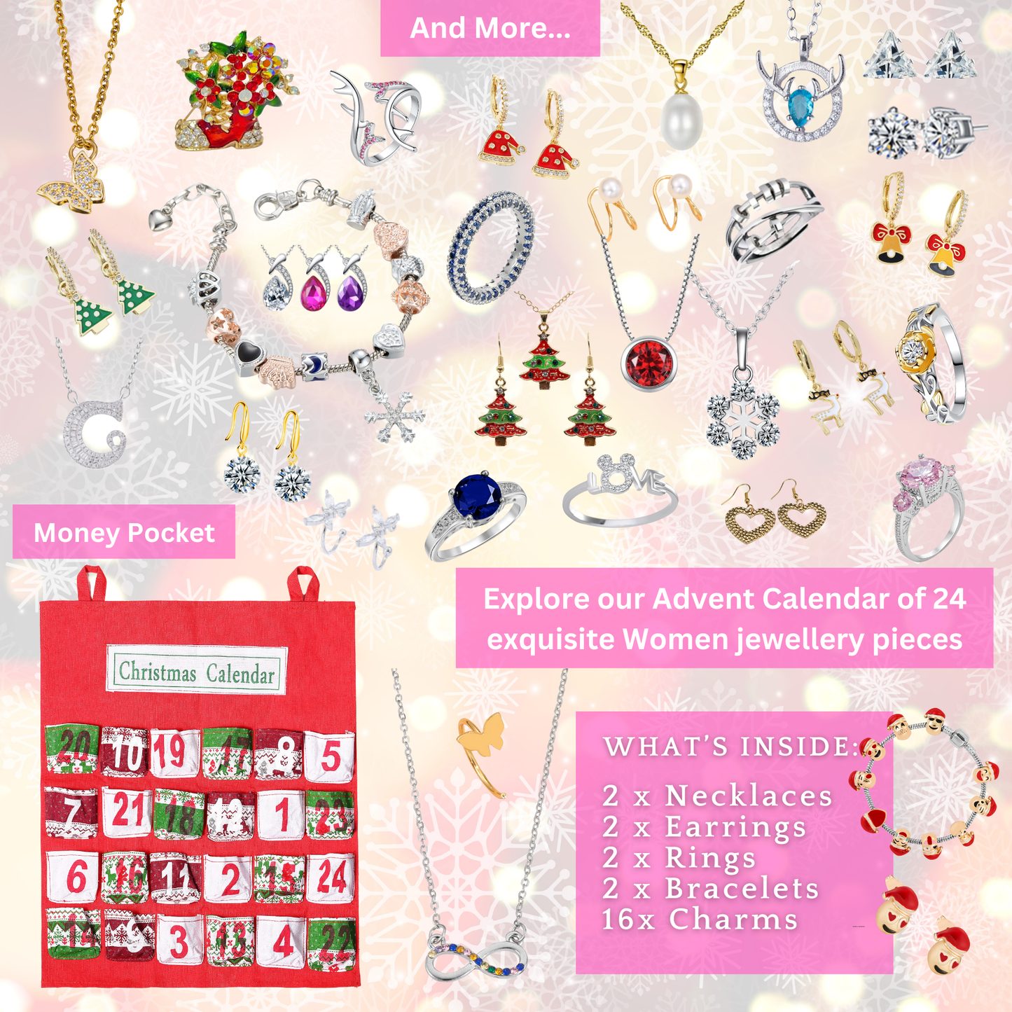 ✨ 24 Days of Sparkling Surprises – The Ultimate Jewellery Advent Calendar for 2024! 🎁
