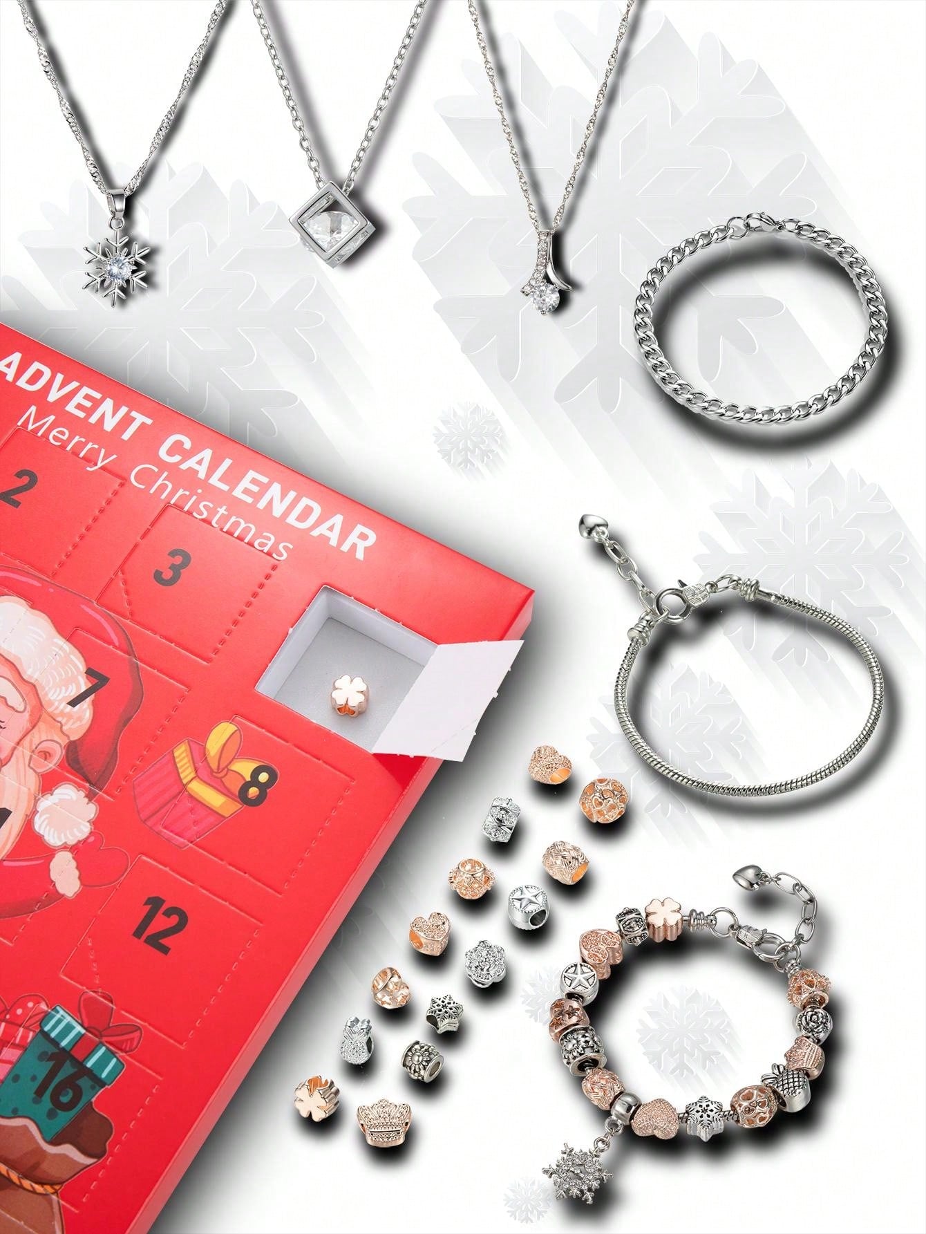 The Christmas Santa Jewellery Advent Calendar: A Daily Dose of Sparkle