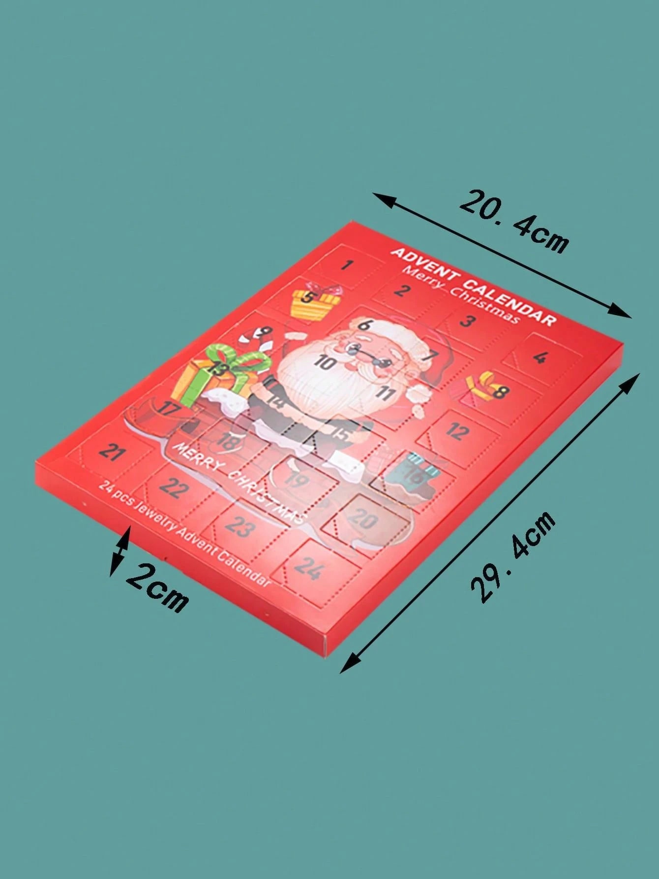 The Christmas Santa Jewellery Advent Calendar: A Daily Dose of Sparkle