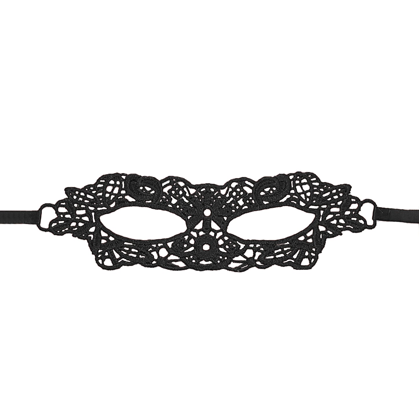 Masquerade Lace Mask in Red or Black