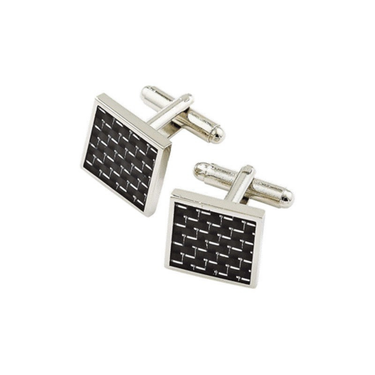 Carbon Weave Cufflinks