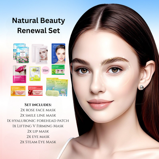 Natural Beauty Renewal Mask Set 12pcs