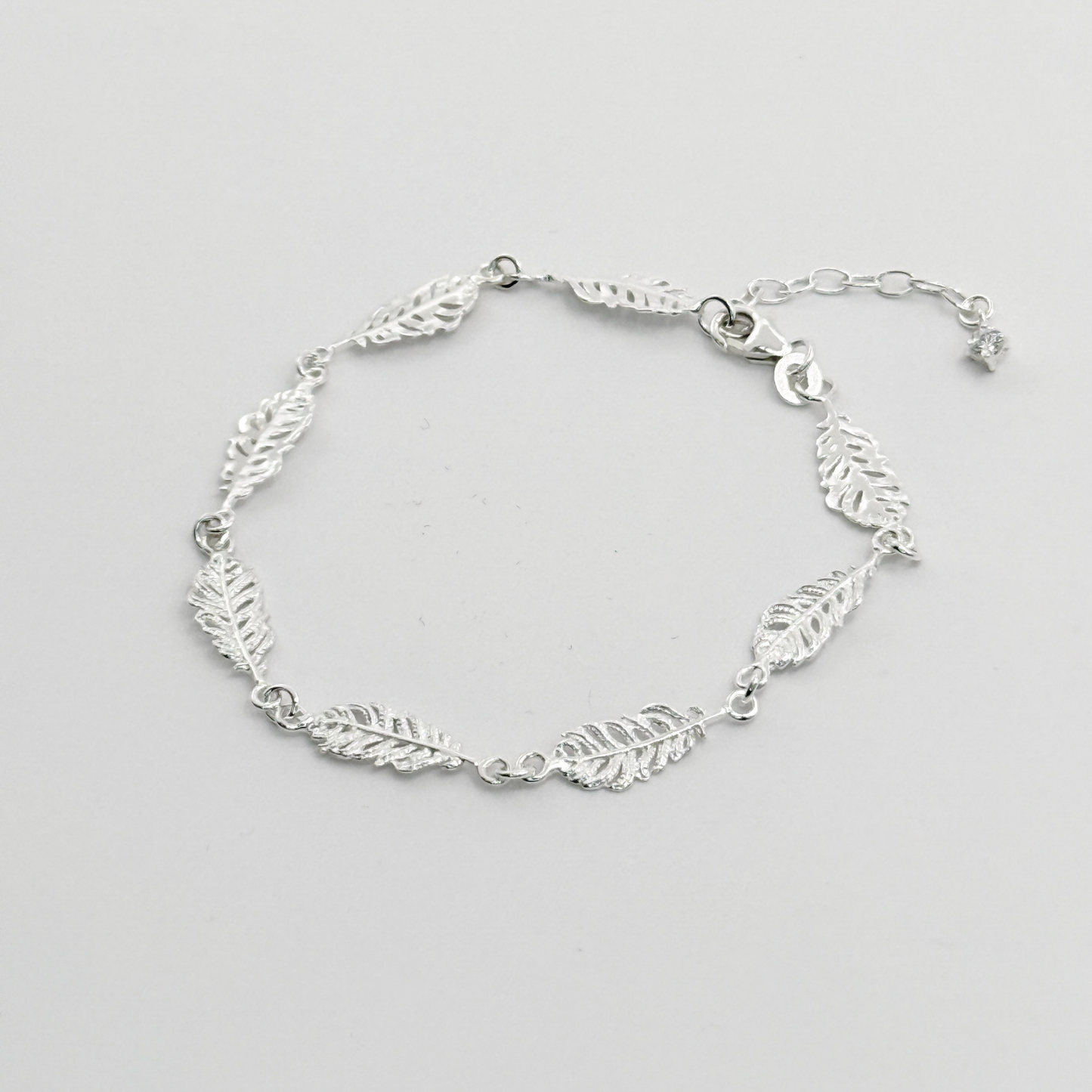 S925 Sterling Silver Nature's Embrace Bracelet