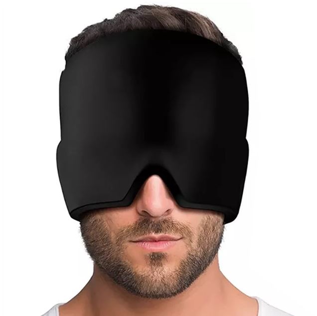 Reusable Gel Hot & Cold Therapy Headache Stress Relax Pain Relief Mask Cap