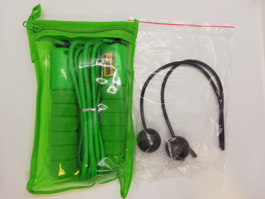 Cordless Auto-Counting 2-way Interchangeable Skipping Rope