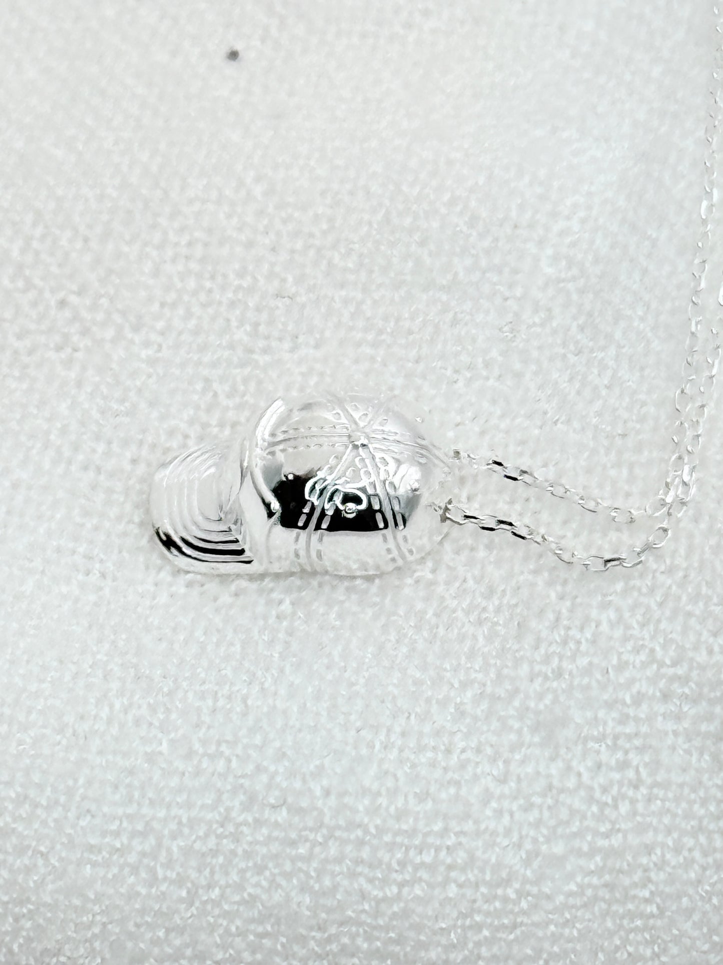 S925 Sterling Silver Iconic Cap Necklace