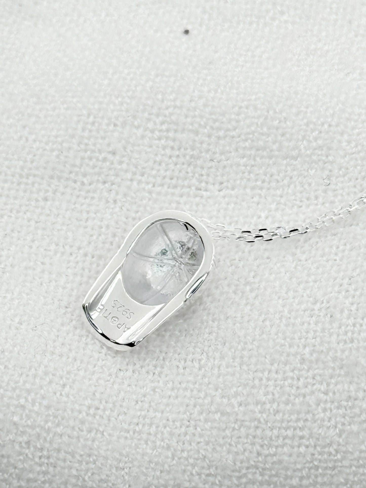S925 Sterling Silver Iconic Cap Necklace