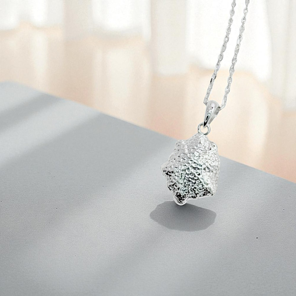 S925 Sterling Silver Reversible Radiance Necklace